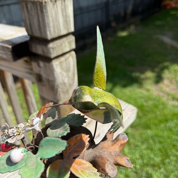 Norman Brumm Metal Art Sculpture Figurine Hummingbird Wild - Picture 5 of 6